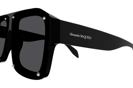 Slnečné okuliare Alexander McQueen AM0335S 001 Squared Čierne