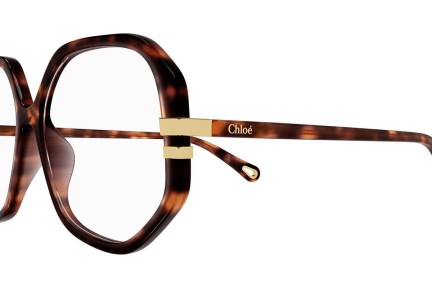 Okuliare Chloe CH0107O 004 Squared Havana