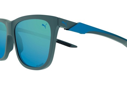 Slnečné okuliare Puma PU0360S 003 Polarized Squared Modré