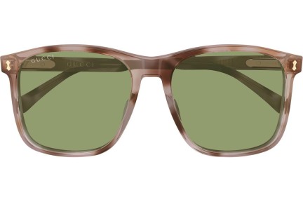 Slnečné okuliare Gucci GG1041S 004 Squared Havana