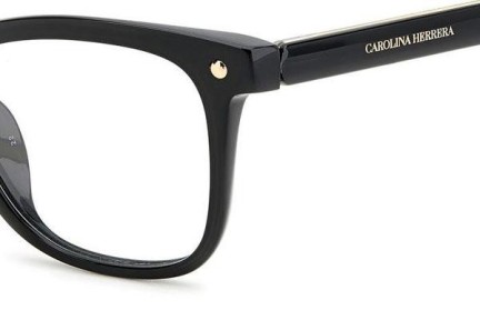 Okuliare Carolina Herrera HER0084/G 807 Obdĺžníkové Čierne