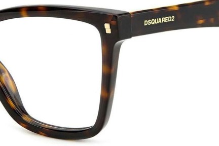 Okuliare Dsquared2 D20059 086 Cat Eye Havana