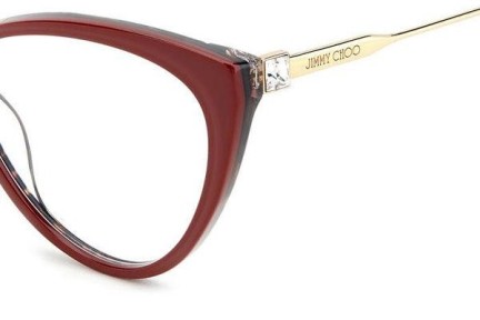 Okuliare Jimmy Choo JC359 1GR Cat Eye Červené