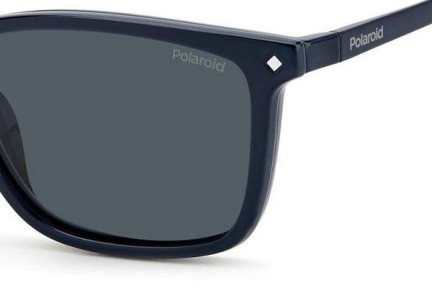 Okuliare Polaroid PLD6139/CS GEG/C3 Polarized Obdĺžníkové Modré