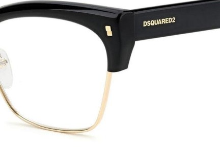 Okuliare Dsquared2 D20024 2M2 Cat Eye Čierne