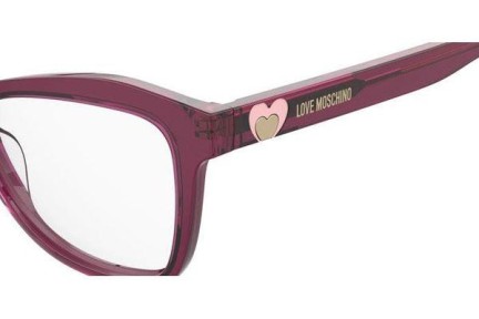 Okuliare Love Moschino MOL604 MU1 Cat Eye Ružové