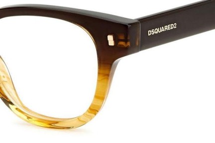 Okuliare Dsquared2 D20057 EX4 Okrúhle Hnedé