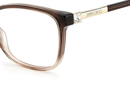 Okuliare Jimmy Choo JC274 0MY Cat Eye Hnedé