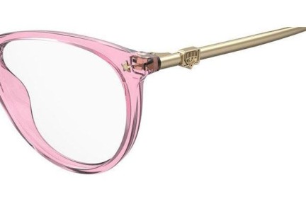 Okuliare Chiara Ferragni CF1013 35J Cat Eye Ružové