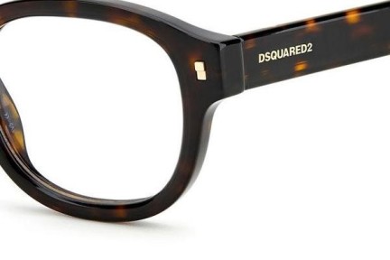 Okuliare Dsquared2 D20023 086 Okrúhle Havana