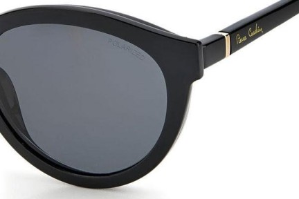 Okuliare Pierre Cardin P.C.8494/CS 807/M9 Polarized Okrúhle Čierne