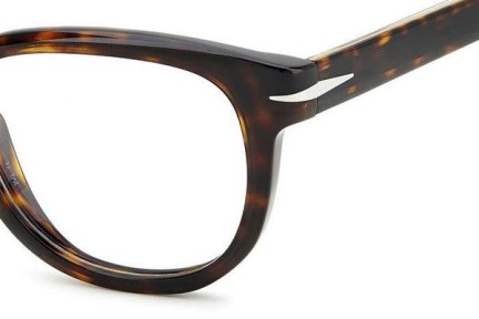 Okuliare David Beckham DB7097 086 Okrúhle Havana