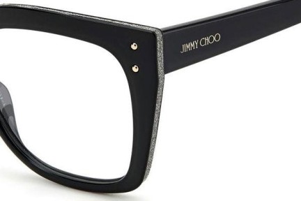 Okuliare Jimmy Choo JC329 807 Squared Čierne