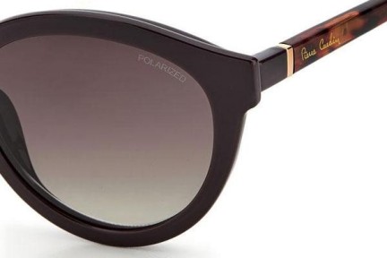 Okuliare Pierre Cardin P.C.8494/CS 09Q/LA Polarized Okrúhle Hnedé