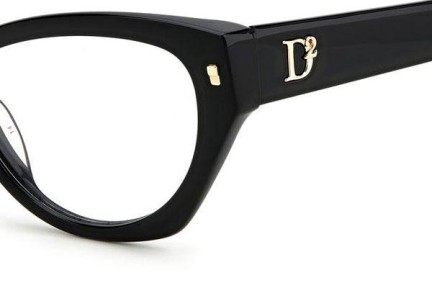 Okuliare Dsquared2 D20043 2M2 Cat Eye Čierne