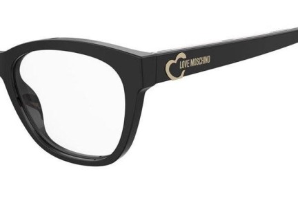 Okuliare Love Moschino MOL598 S3S Cat Eye Čierne