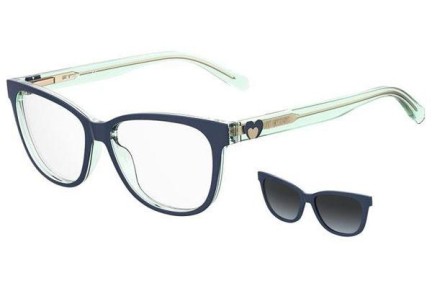 Okuliare Love Moschino MOL052/CS Z90/GB Cat Eye Modré