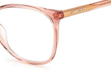 Okuliare Jimmy Choo JC343 W66 Okrúhle Ružové