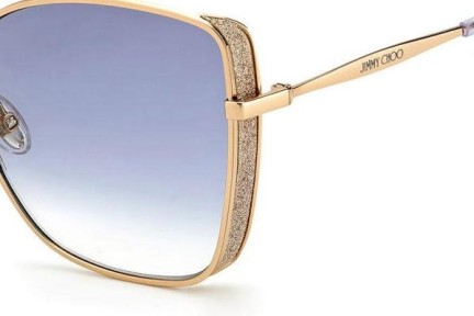 Slnečné okuliare Jimmy Choo ALEXIS/S 000/1V Squared Zlaté