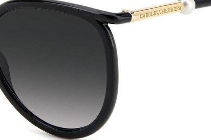 Slnečné okuliare Carolina Herrera HER0077/S 807/9O Okrúhle Čierne