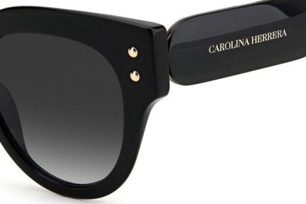 Slnečné okuliare Carolina Herrera CH0008/S 807/9O Cat Eye Čierne