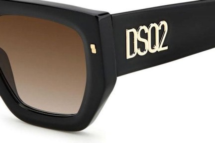 Slnečné okuliare Dsquared2 D20031/S 2M2/HA Squared Čierne