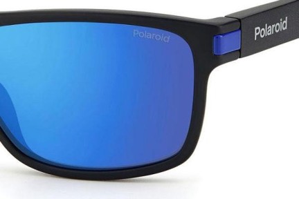 Slnečné okuliare Polaroid PLD2121/S 0VK/5X Polarized Obdĺžníkové Čierne