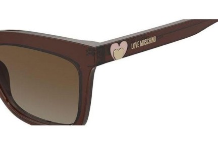 Slnečné okuliare Love Moschino MOL057/S 09Q/HA Cat Eye Hnedé