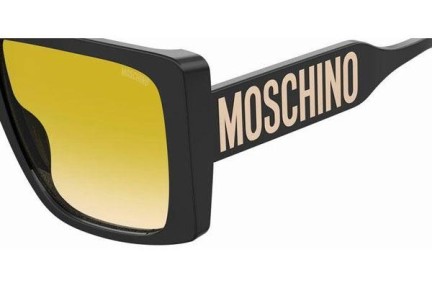 Slnečné okuliare Moschino MOS119/S 807/06 Flat Top Čierne