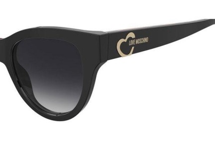 Slnečné okuliare Love Moschino MOL053/S UYY/9O Cat Eye Čierne