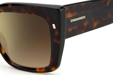 Slnečné okuliare Dsquared2 D20017/S 086/JL Cat Eye Havana