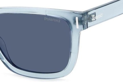 Slnečné okuliare Polaroid PLD6186/S MVU/C3 Polarized Obdĺžníkové Modré