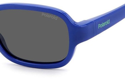 Slnečné okuliare Polaroid Junior PLDK003/S PJP/M9 Polarized Oválne Modré