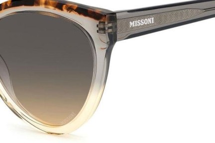 Slnečné okuliare Missoni MIS0088/S MQE/GA Cat Eye Sivé