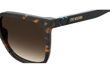 Slnečné okuliare Love Moschino MOL044/S 086/HA Squared Havana