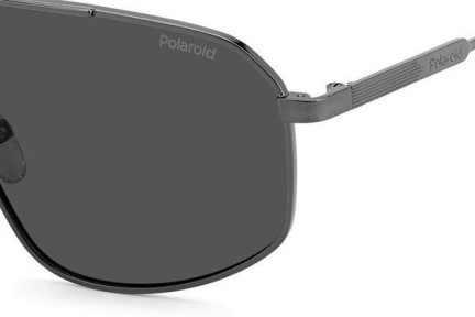 Slnečné okuliare Polaroid PLD4118/S/X KJ1/M9 Polarized Pilot Strieborné