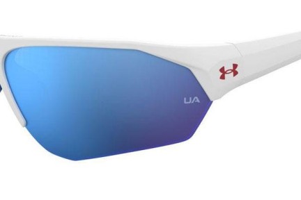 Slnečné okuliare Under Armour UA7000/S 6HT/W1 Obdĺžníkové Biele