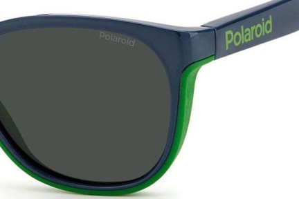 Slnečné okuliare Polaroid Junior PLD8043/S RNB/M9 Polarized Okrúhle Modré