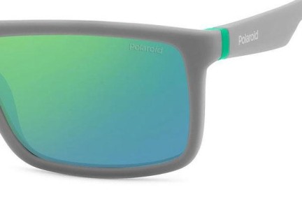 Slnečné okuliare Polaroid PLD2134/S 3U5/5Z Polarized Obdĺžníkové Sivé