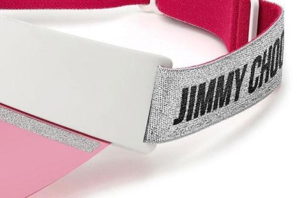 Slnečné okuliare Jimmy Choo CALIX VK6/U1 Jednoliate | Shield Biele