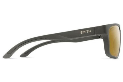 Slnečné okuliare Smith BASECAMP FRE/QE Polarized Squared Sivé