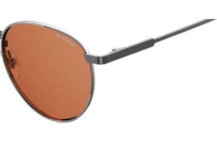 Slnečné okuliare Polaroid PLD2082/S/X 6LB/HE Polarized Okrúhle Strieborné