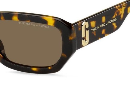 Slnečné okuliare Marc Jacobs MARC614/S 086/70 Obdĺžníkové Havana