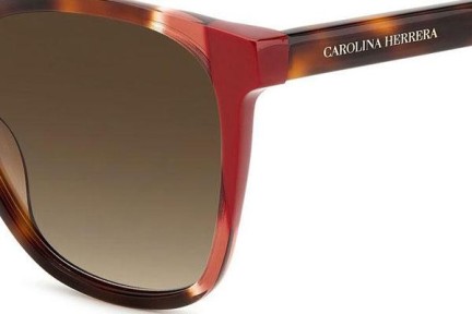 Slnečné okuliare Carolina Herrera CH0061/S O63/HA Okrúhle Havana