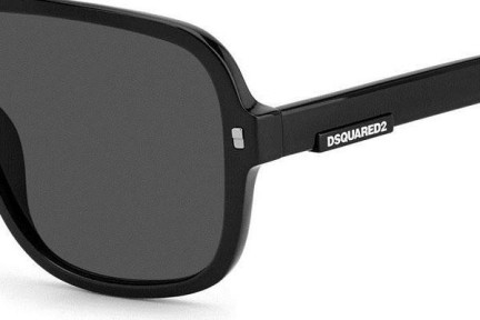 Slnečné okuliare Dsquared2 D20003/S 807/IR Pilot Čierne