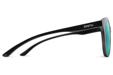 Slnečné okuliare Smith BAYSIDE 807/QG Polarized Okrúhle Čierne