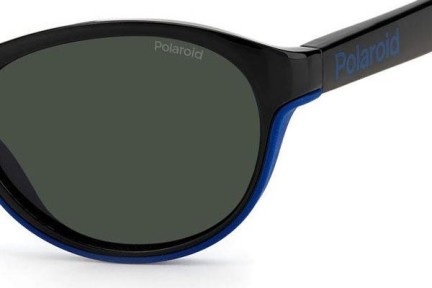 Slnečné okuliare Polaroid Junior PLD8042/S OY4/M9 Polarized Okrúhle Čierne