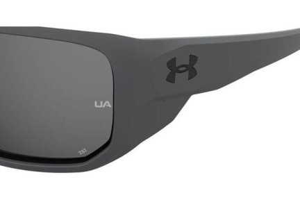 Slnečné okuliare Under Armour UAATTACK2 RIW/6C Obdĺžníkové Sivé