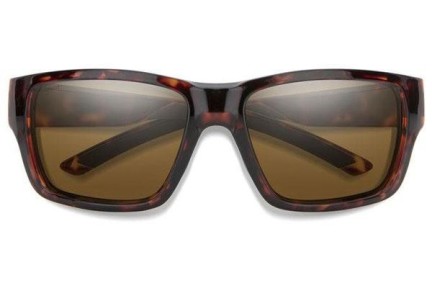 Slnečné okuliare Smith OUTBACK 086/SP Polarized Obdĺžníkové Havana