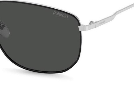 Slnečné okuliare Polaroid PLD2120/G/S 84J/M9 Polarized Obdĺžníkové Strieborné